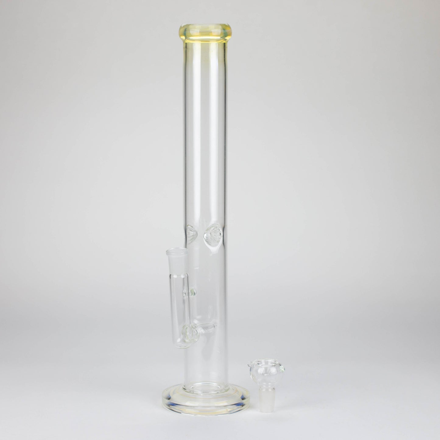 16" straight glass tube water bong