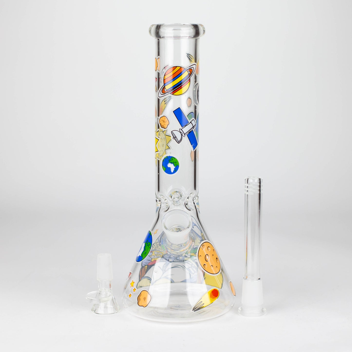 Z10" Glass Bong With The Astronaut Design