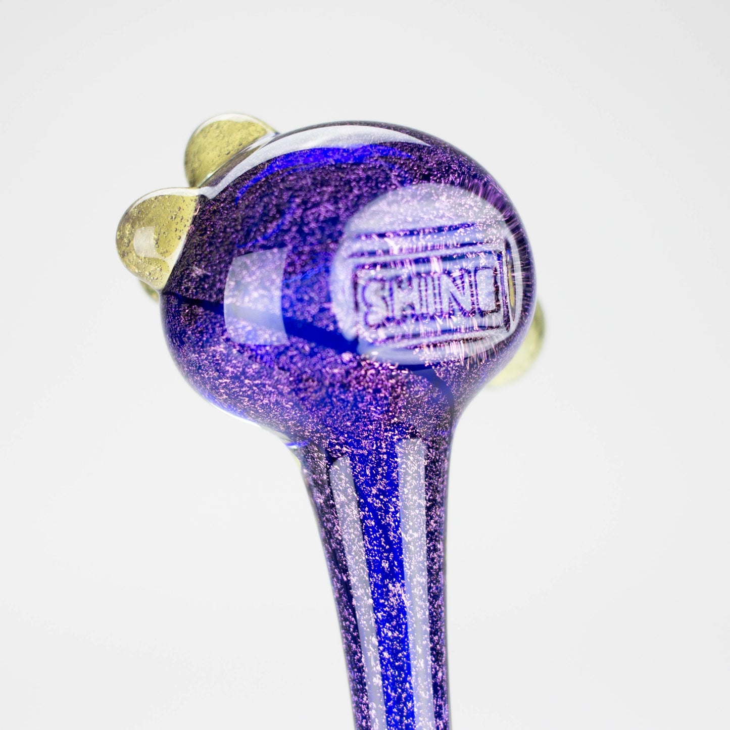 Shine Glassworks | 4" Dichroic Handpipe - made in Canada