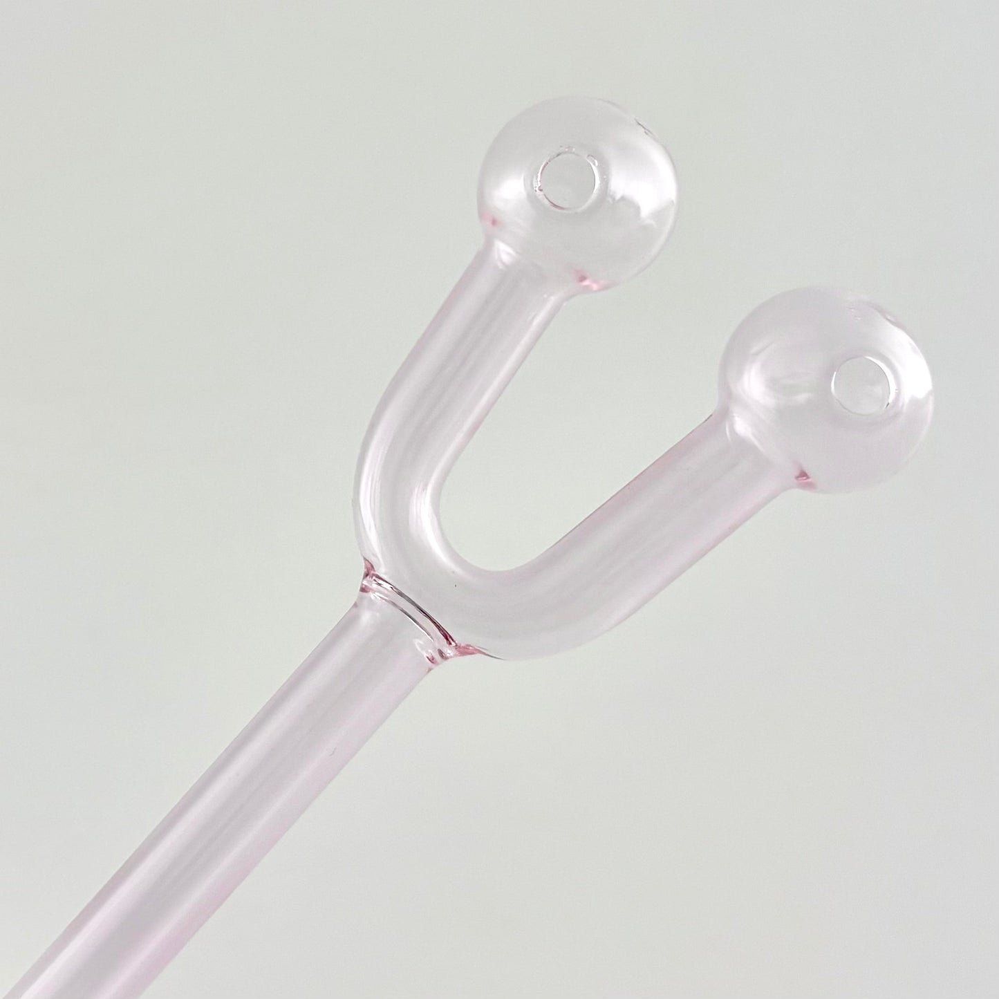 6" Double Hole Oil Burner Pipe – Assorted Colors-2CT