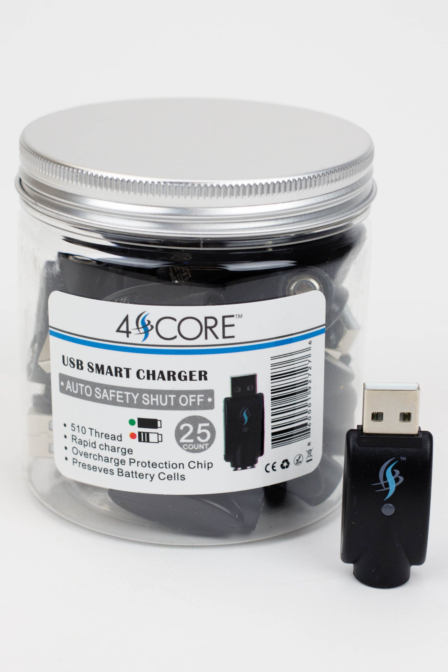 4 Score | Extra USB Chargers Jar of 25