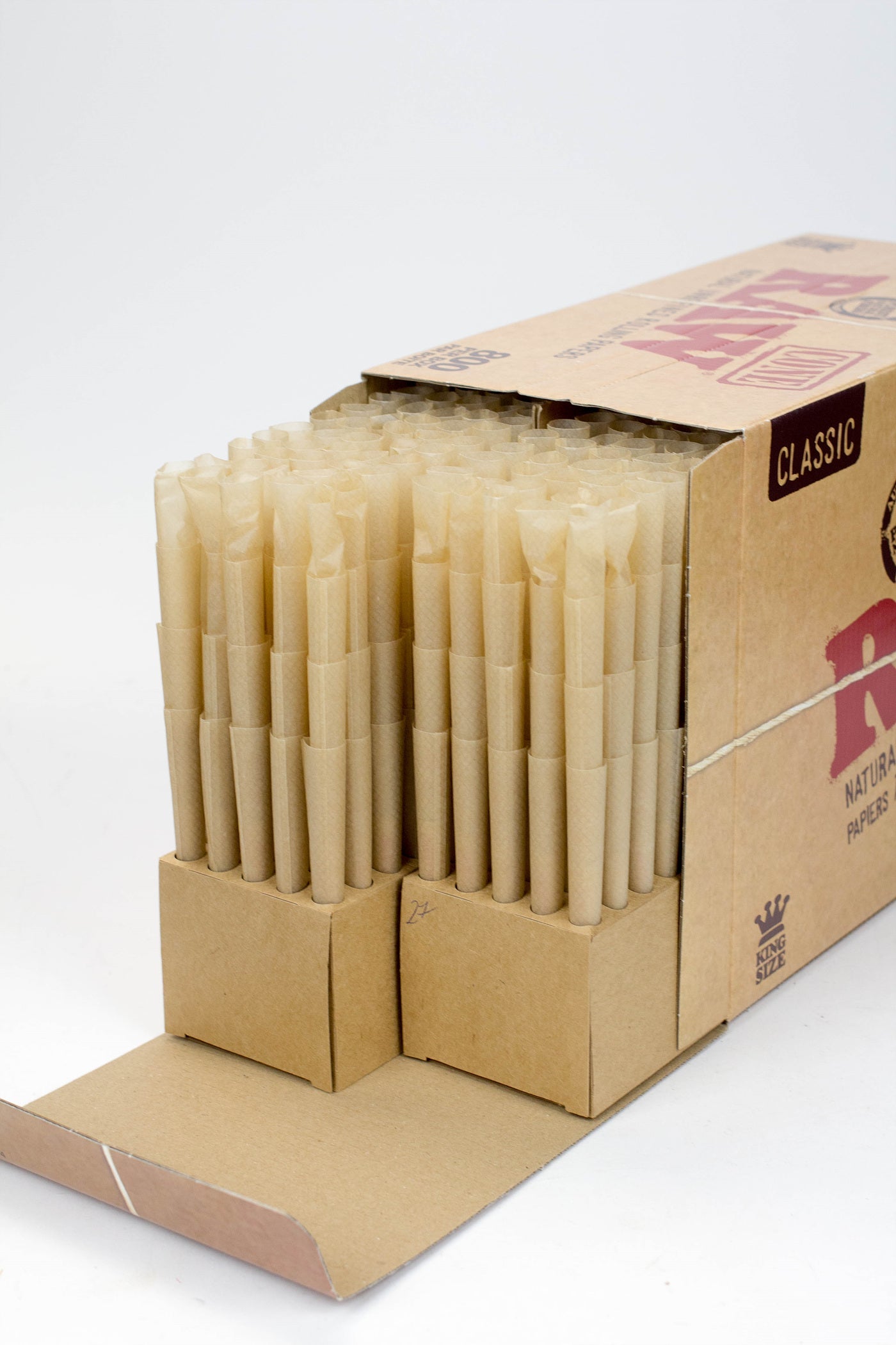 Raw cone bulk 800 King size