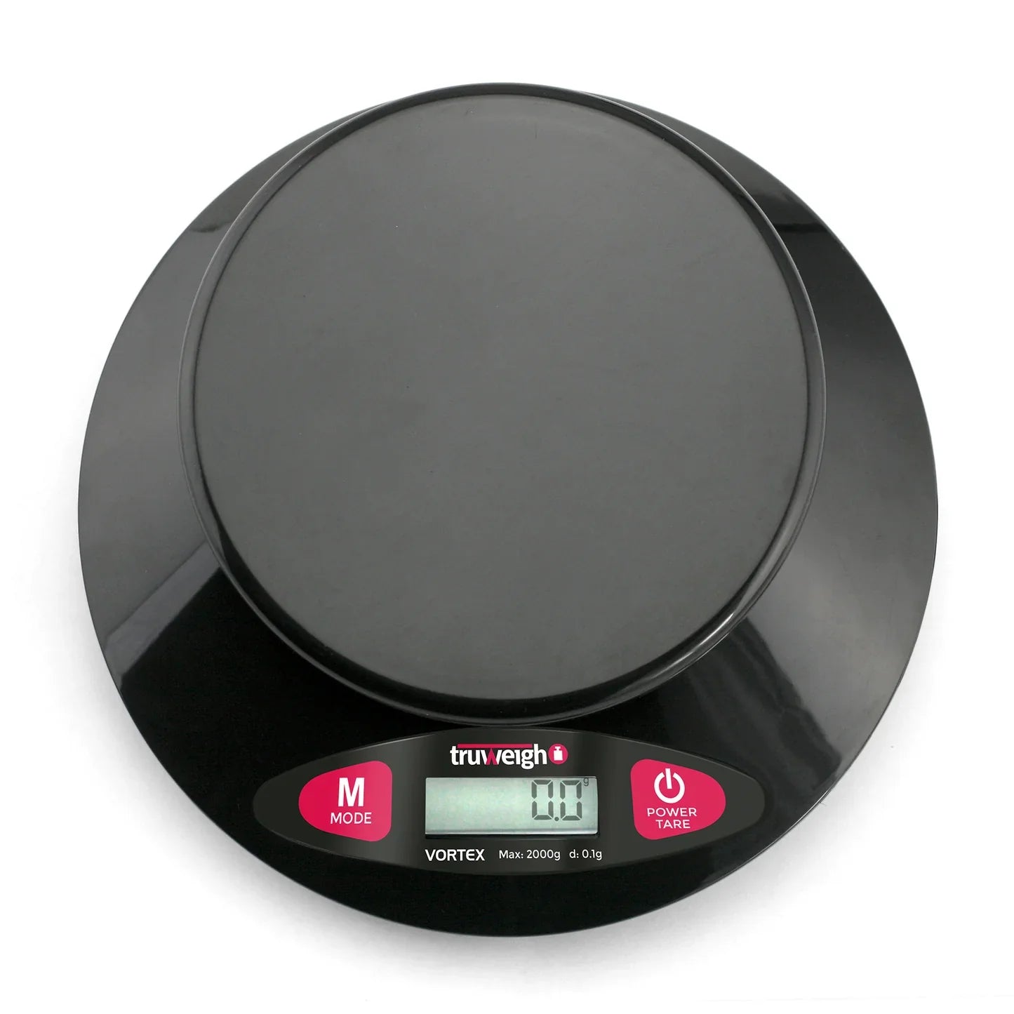 Truweigh | Vortex Digital Bowl Scale 2000G X 0.1G - Black