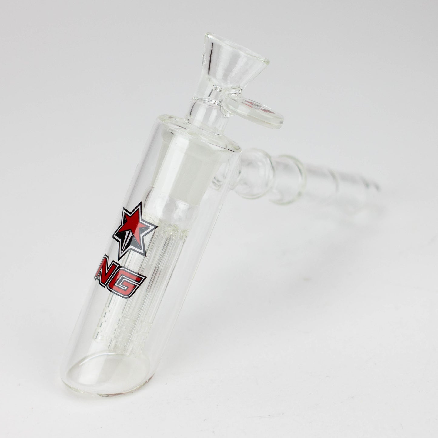 NG-L-Shaped 6-Arm Perc Hand Pipe [XY562]