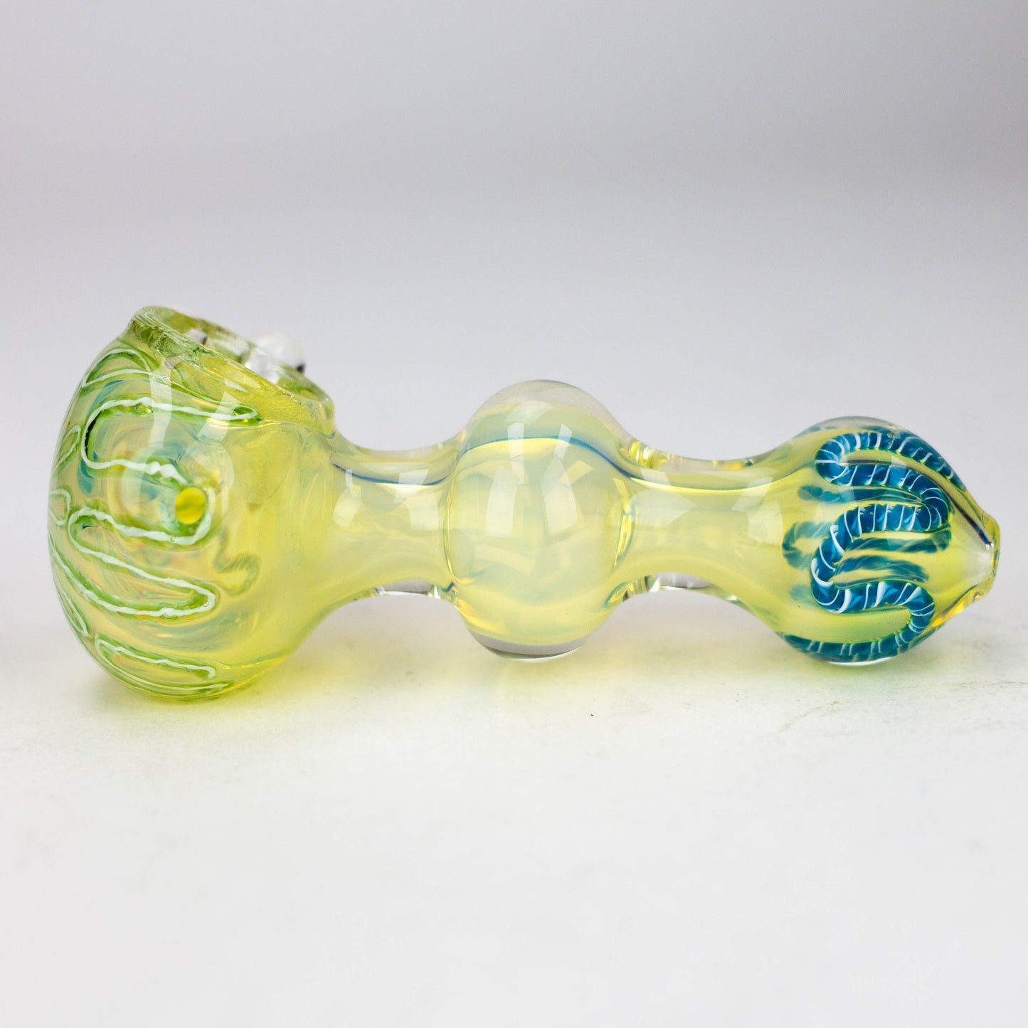 5" Gold Fumed Hand Pipe [10935]