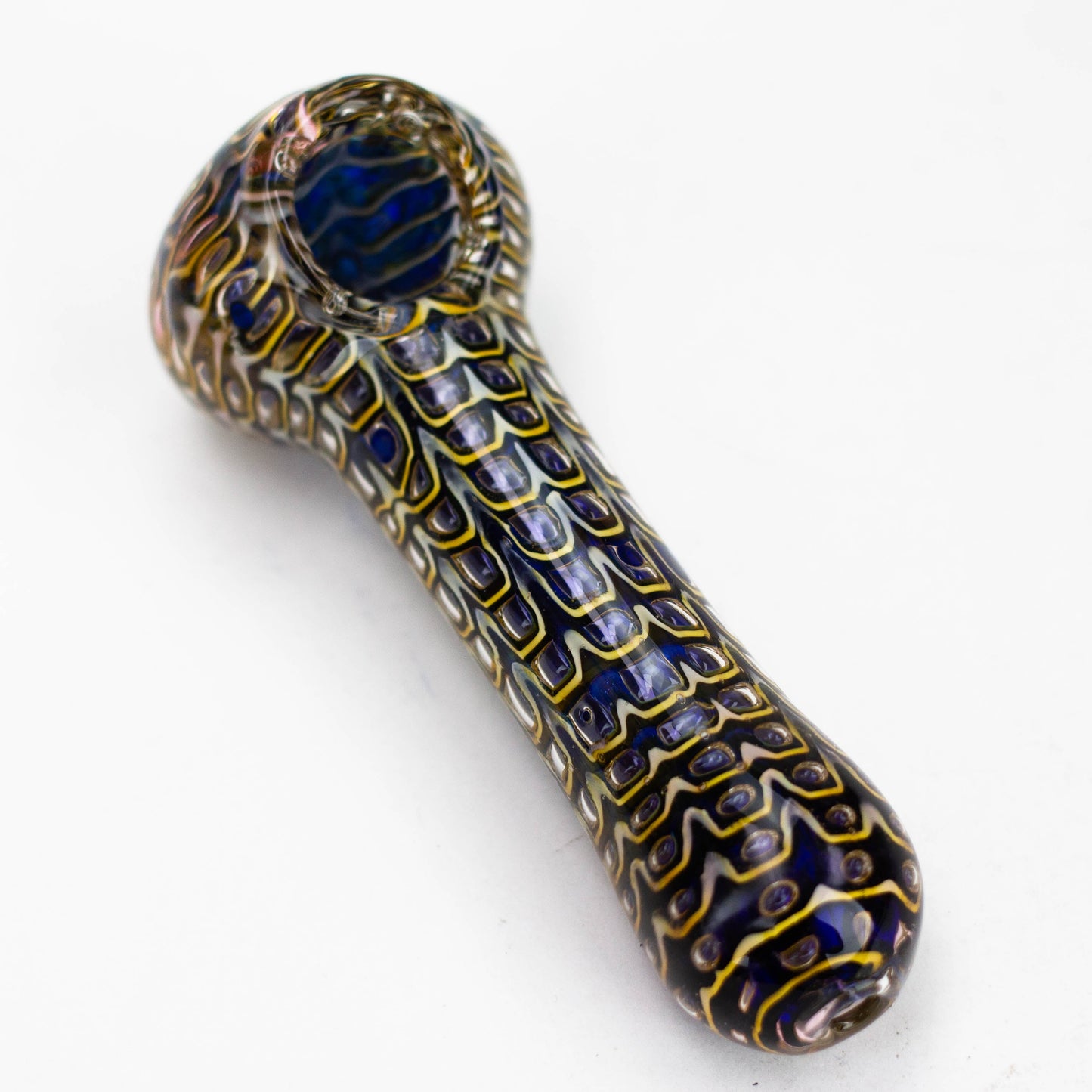 5" Gold Fumed Hand Pipe [10936]