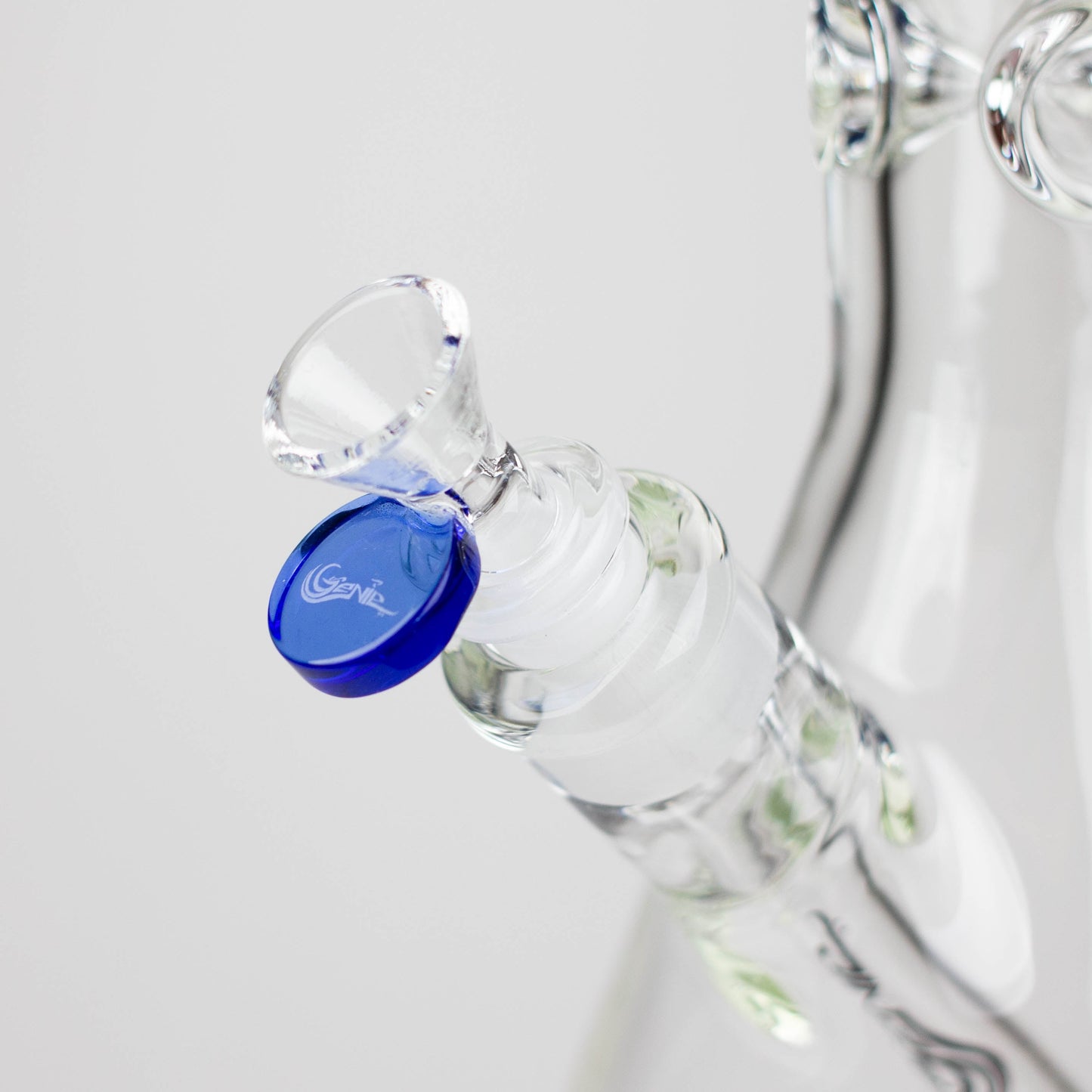GENIE | 22" 9 mm Beaker Glass Bong [GE1003]