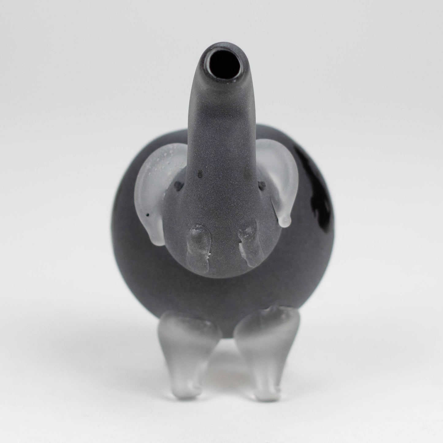 4.25" Elephant Frosted Glass Pipe - Assorted Colors [PIP187]