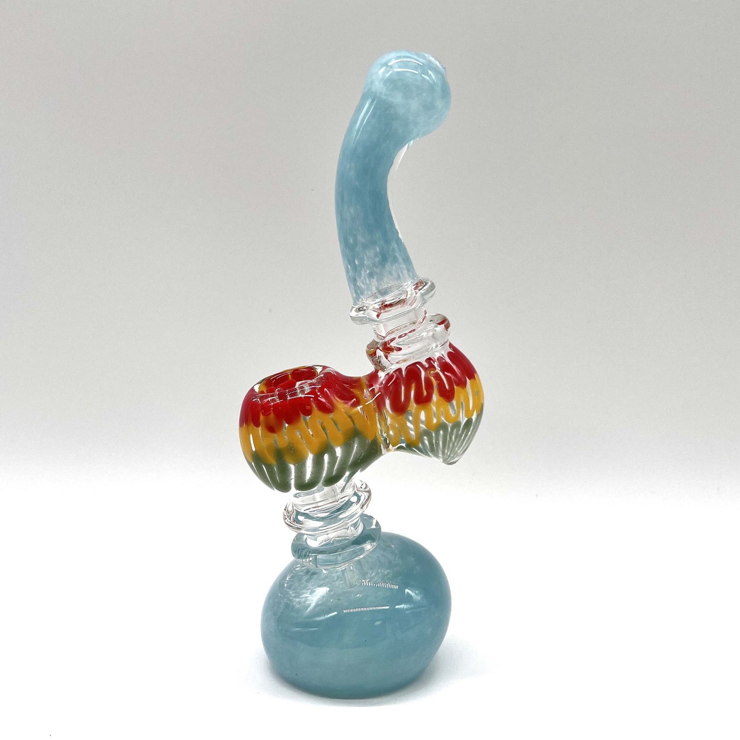 Rasta Bubbler 7" Tall  - Assorted Color