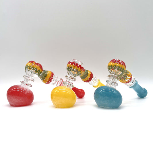 Rasta Bubbler 7" Long - Assorted color