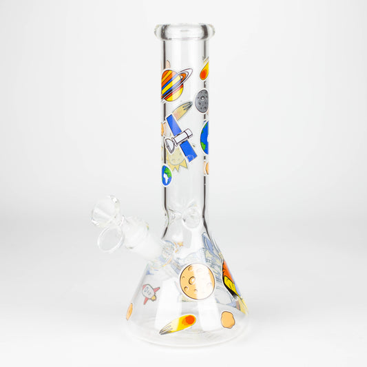 Z10" Glass Bong With The Astronaut Design