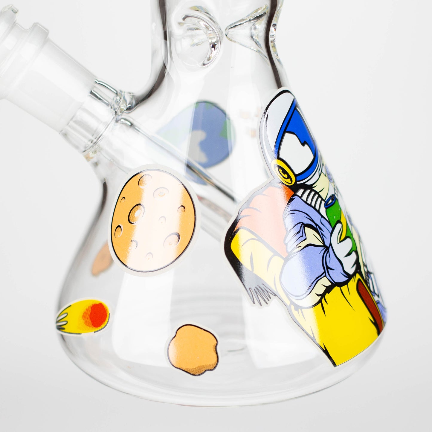 Z10" Glass Bong With The Astronaut Design