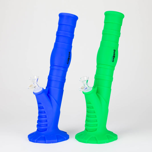 Dabware | Silicone Bong Platinum 14" Straight Shooter