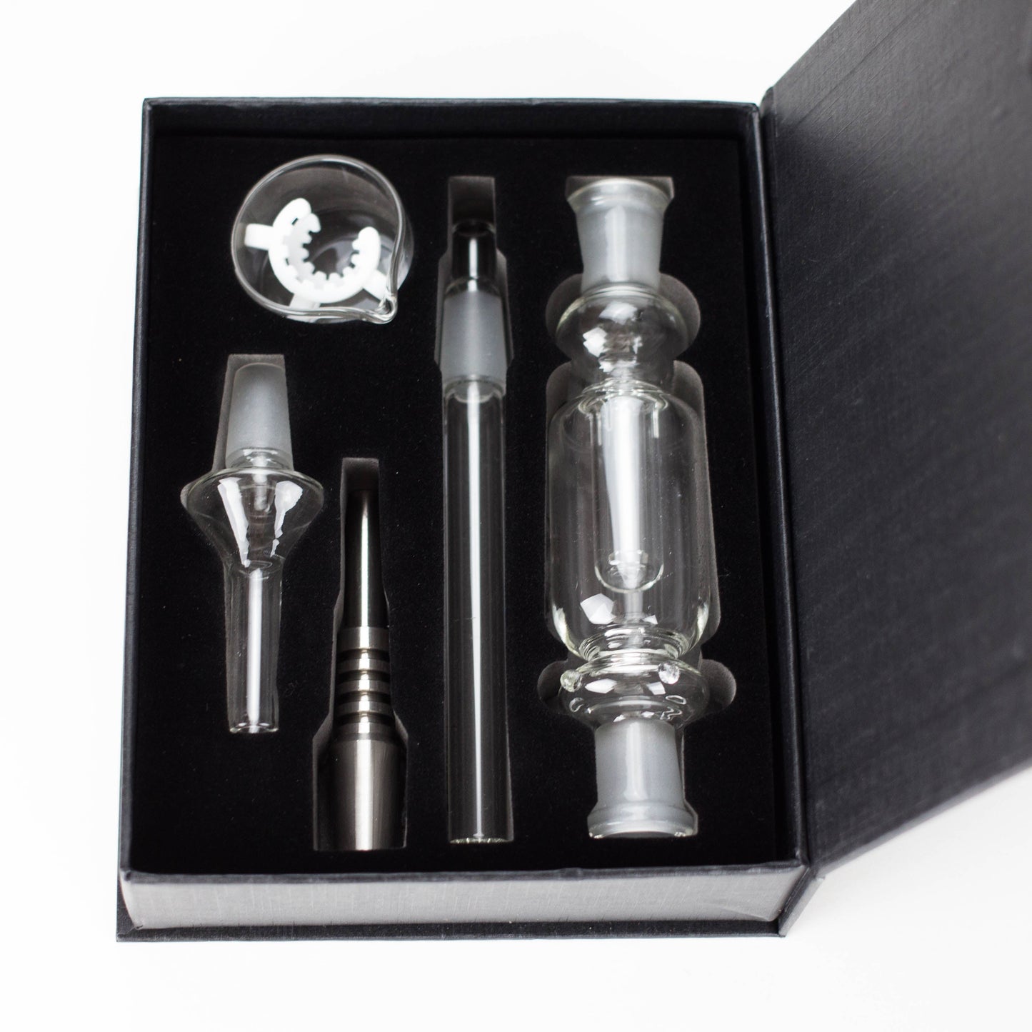 6" 14mm Nectar Collector Set + Dish