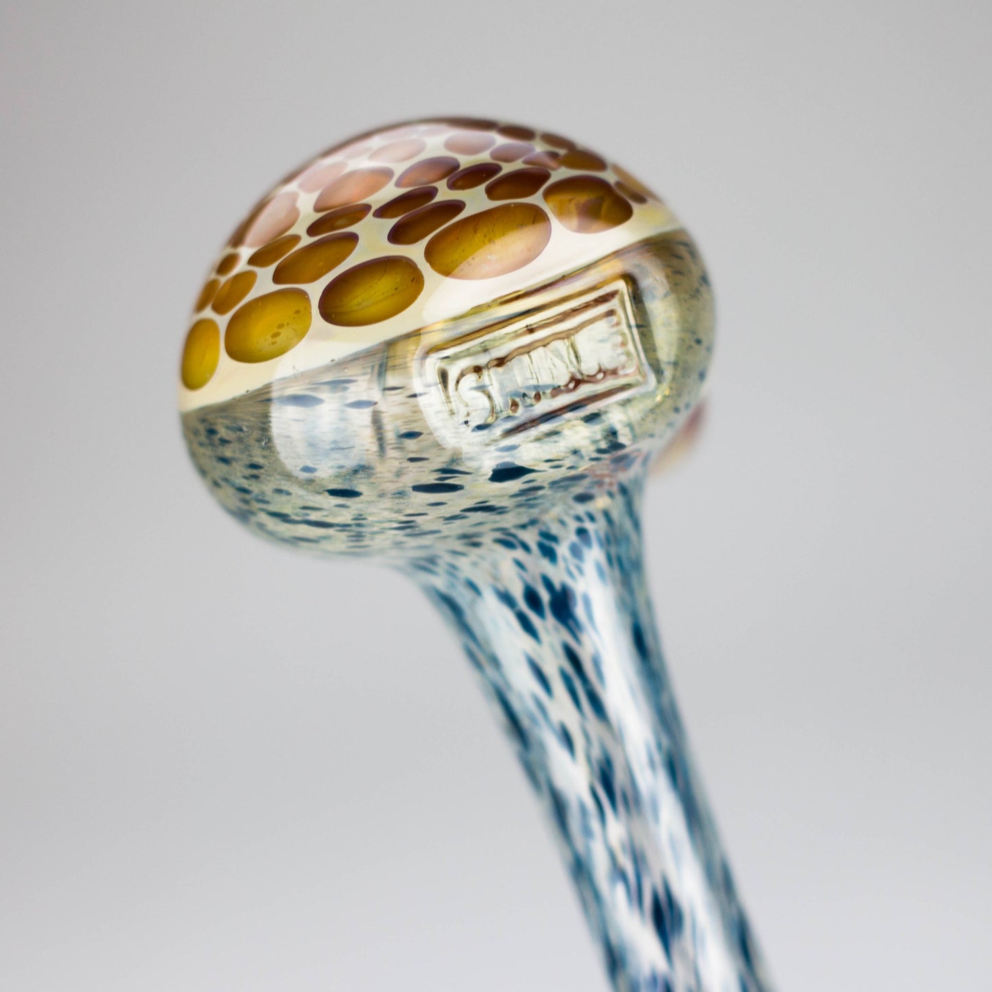 Shine Glassworks | Frit Honeycomb Pipe - Made in Canada