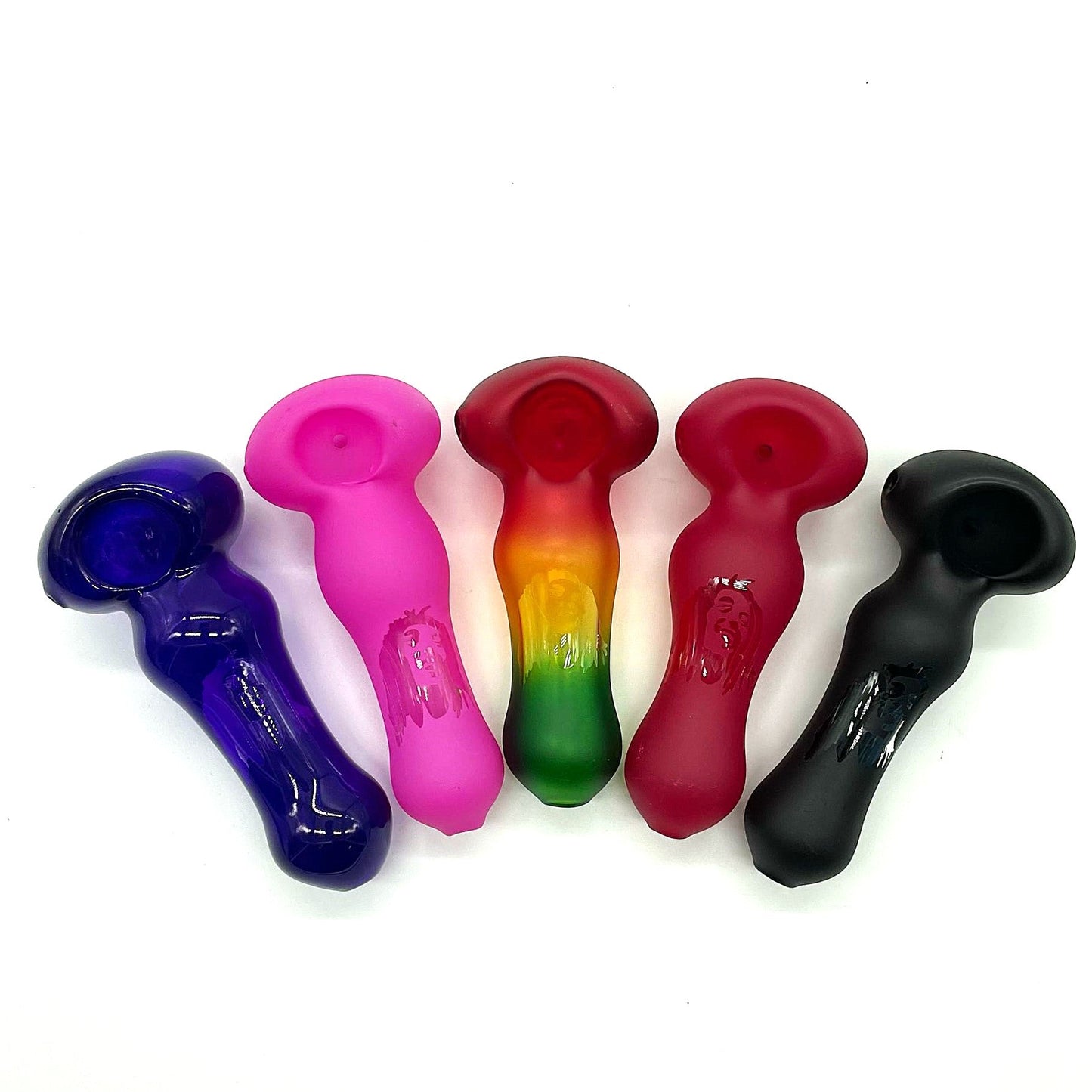 BOB Glass Pipe 5" - Assorted Design [PIP139]