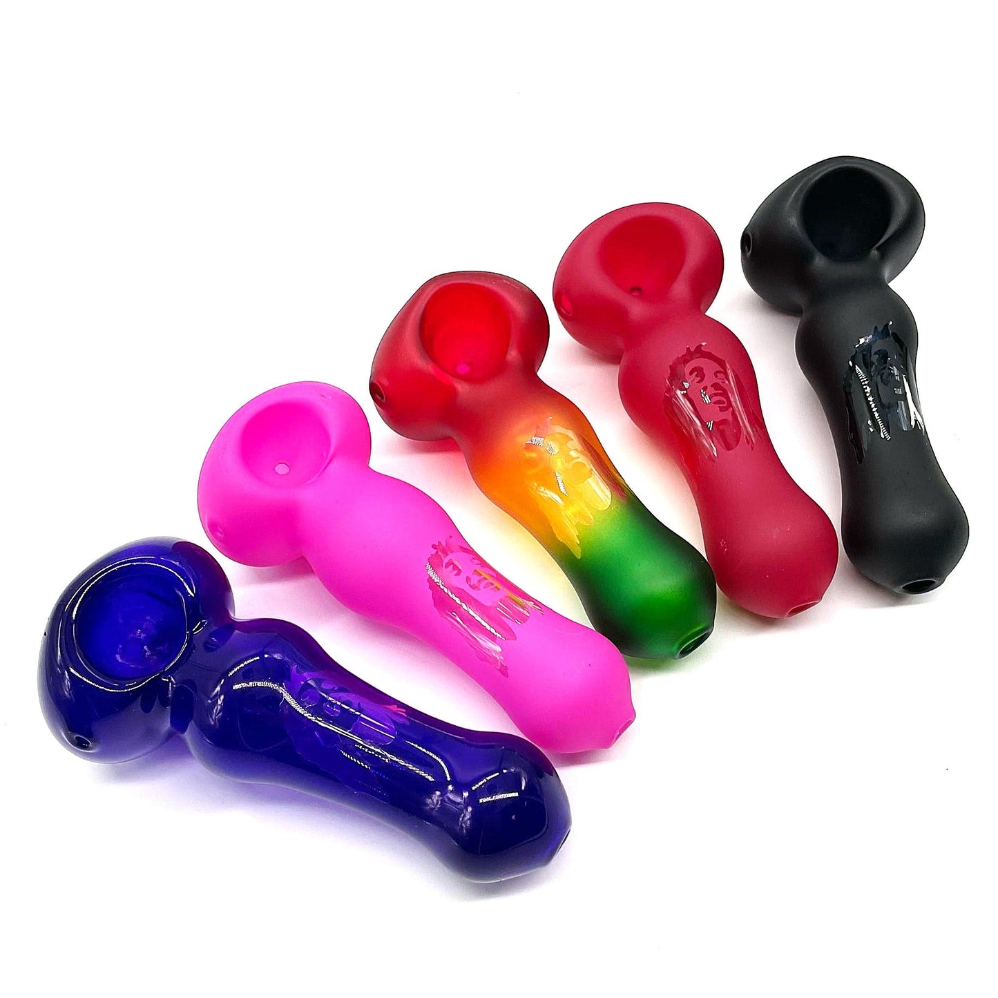 BOB Glass Pipe 5" - Assorted Design [PIP139]