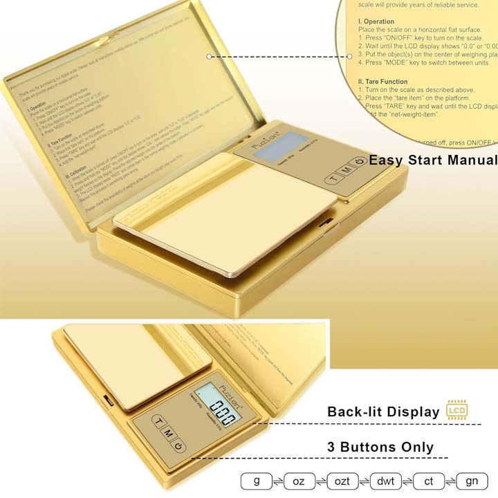 Fuzion Digital Pocket Scale, 200g x 0.01g