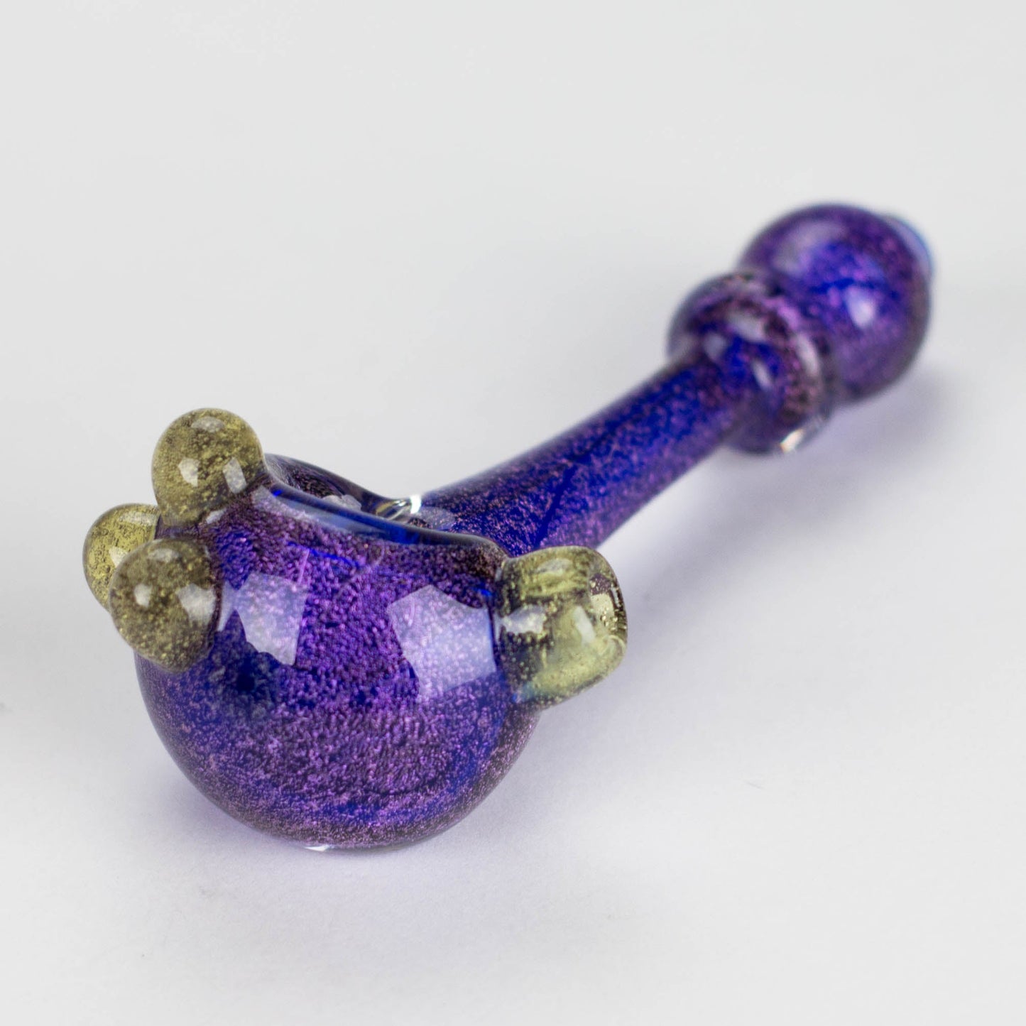 Shine Glassworks | 4" Dichroic Handpipe - made in Canada