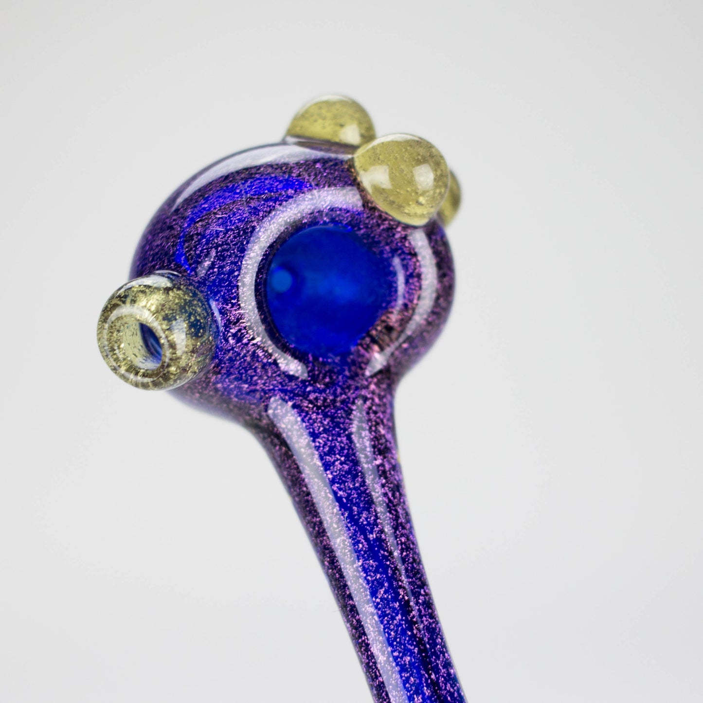 Shine Glassworks | 4" Dichroic Handpipe - made in Canada