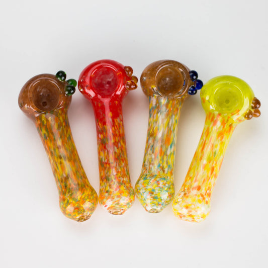 4" Handcrafted Glass pipe Pack of 2