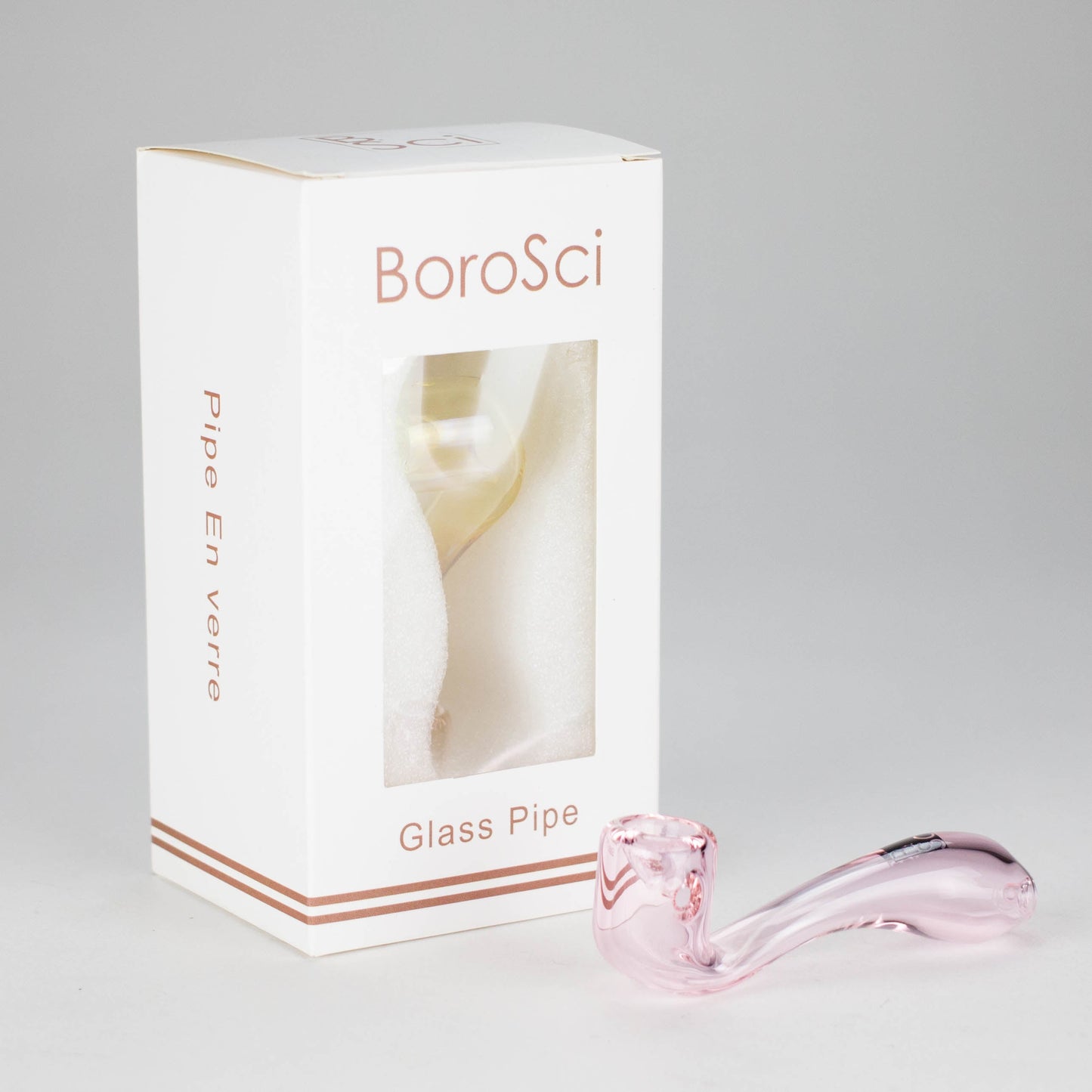 BoroSci | 4"  Mini Sherlock Glass Pipe