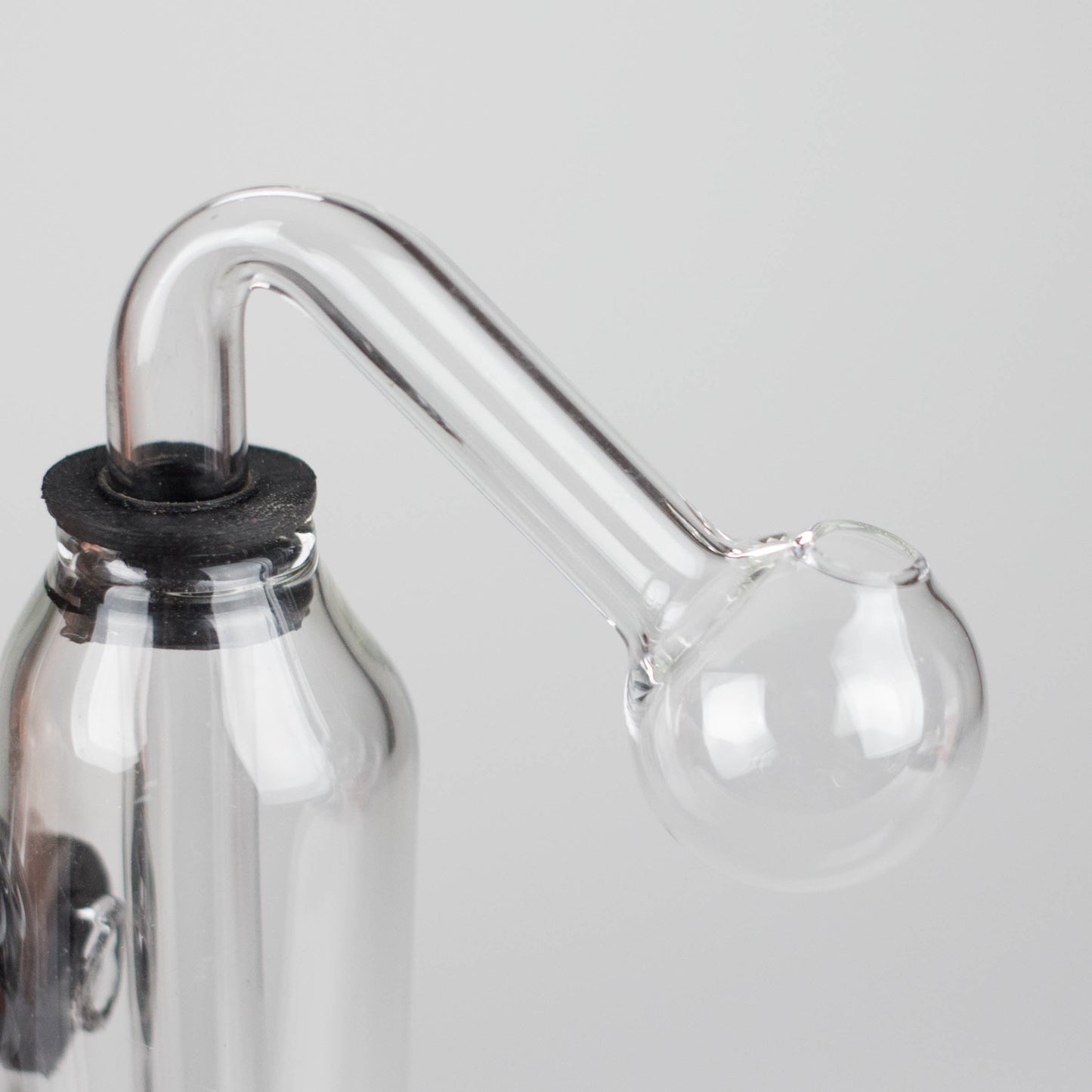 3.5" Bottle Oil Burner Pipe – Pack of 2 | Compact & Durable Glass