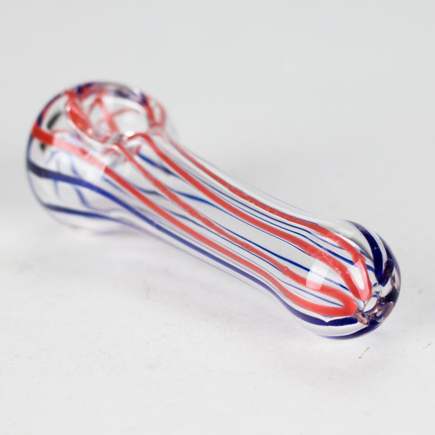 4.5" Line Soft Glass Handpipe – Colorful, Lightweight & Portable
