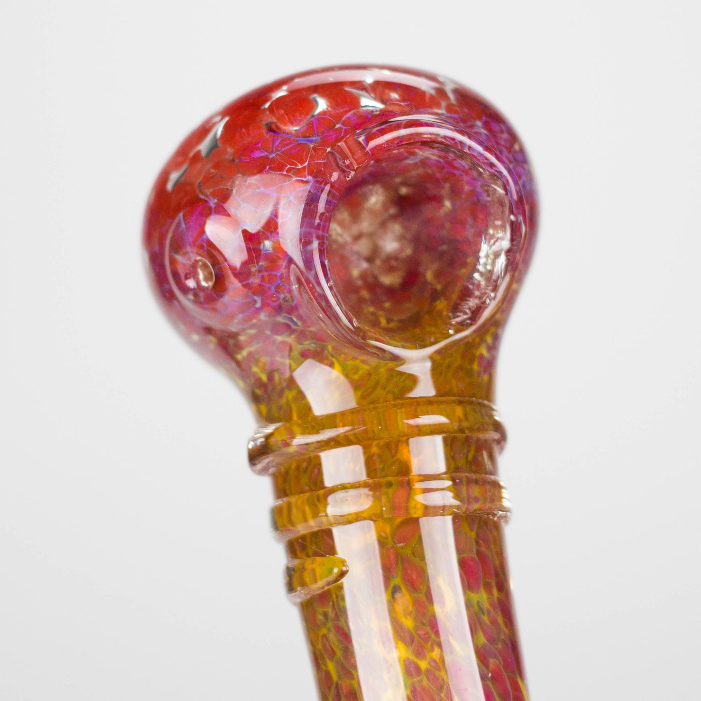 6" Heavy Fancy Glass Handpipe – 2-Piece Set | Durable Design
