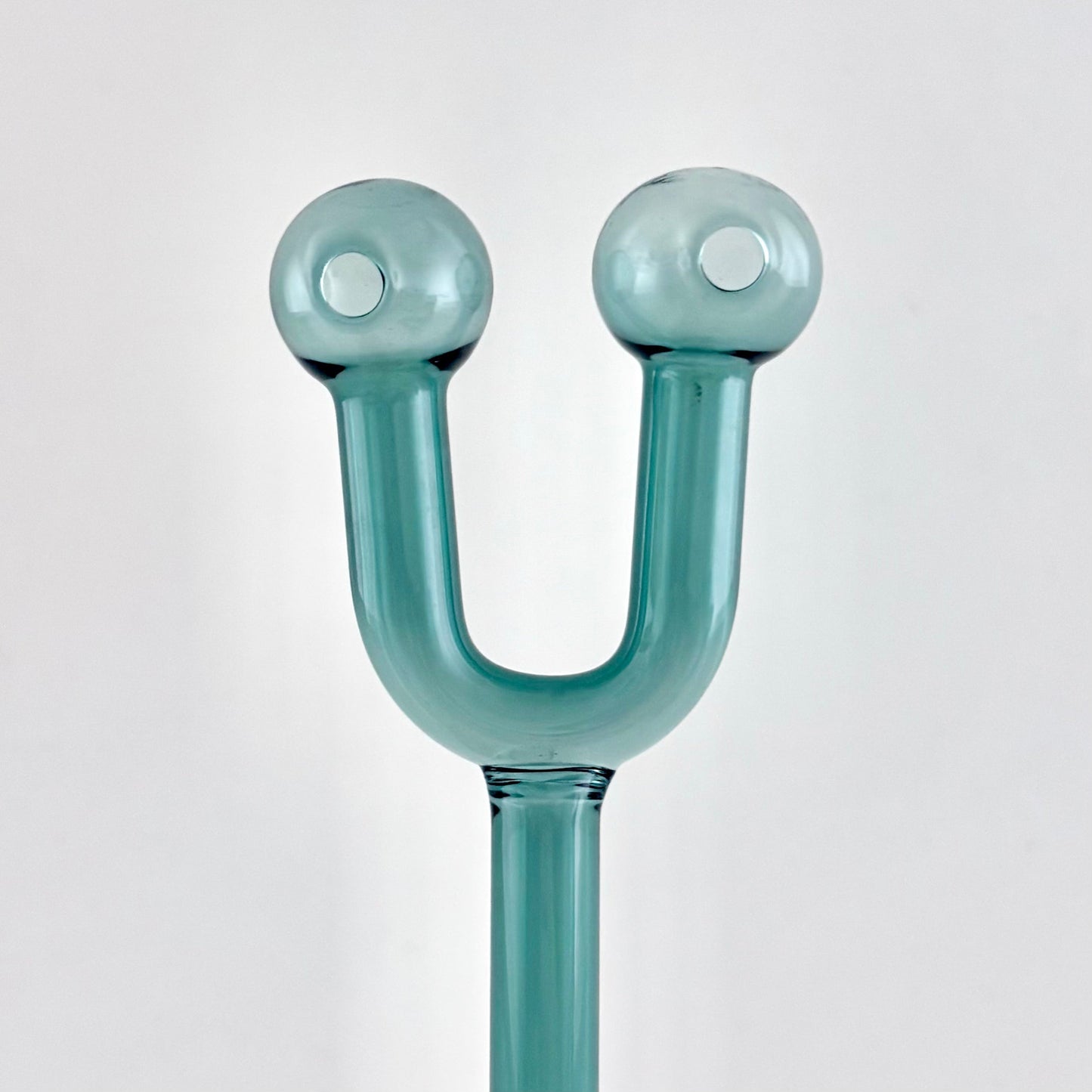 6" Double Hole Oil Burner Pipe – Assorted Colors-2CT