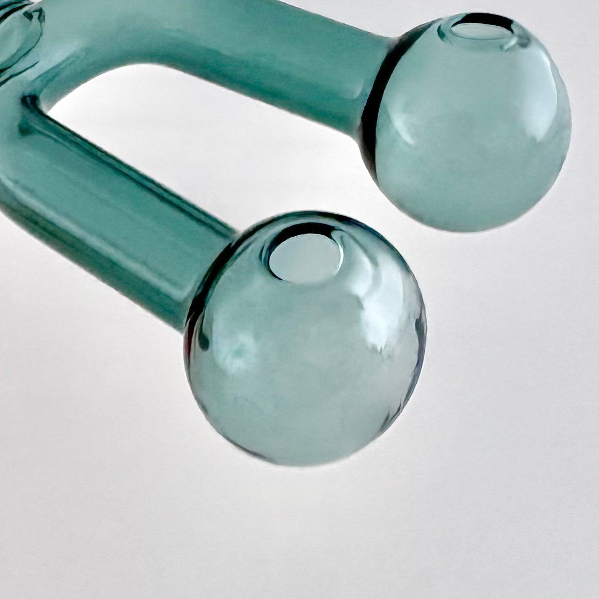 6" Double Hole Oil Burner Pipe – Assorted Colors-2CT