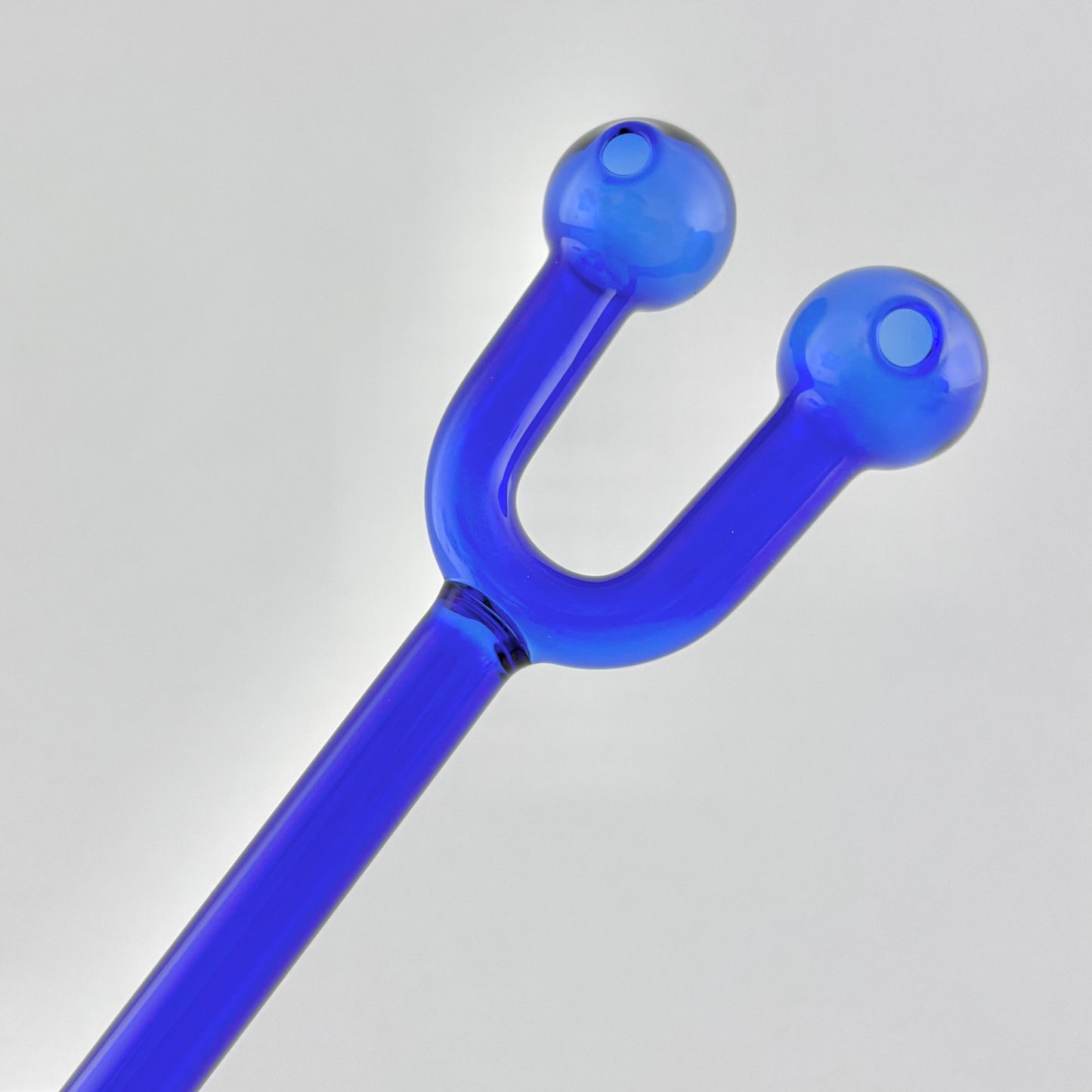 6" Double Hole Oil Burner Pipe – Assorted Colors-2CT