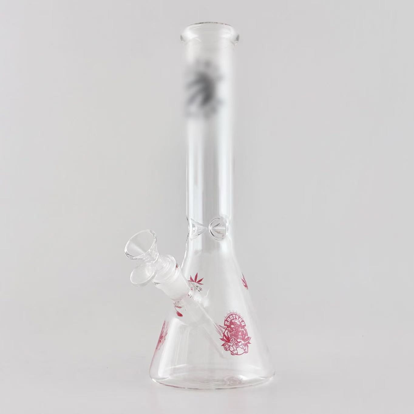 12" Toronto-Themed Beaker Bongs – 4mm Thick Glass