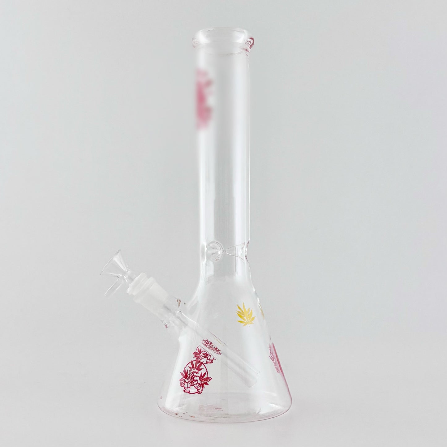 12" Toronto-Themed Beaker Bongs – 4mm Thick Glass