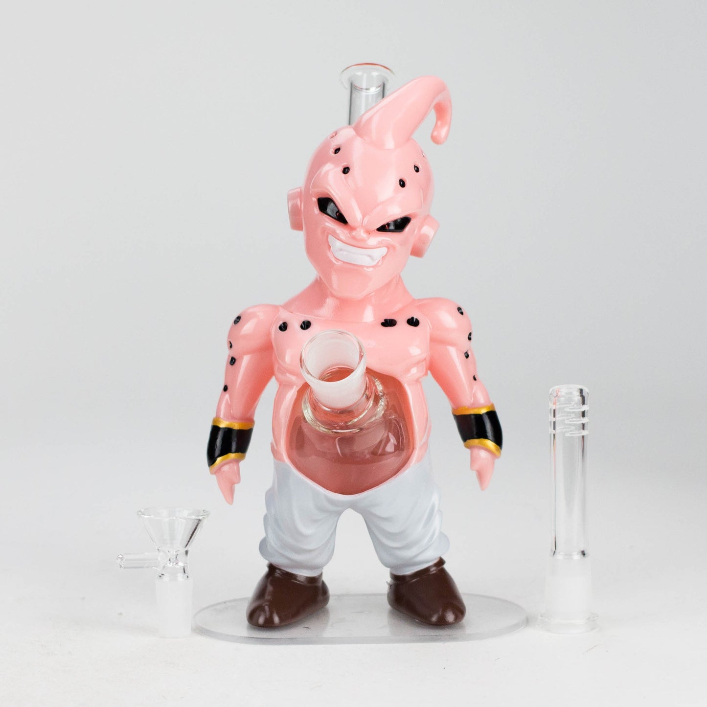 OG Original | 8″ Sassy Alien Vinyl & Glass Water Pipe (SWP-1191)