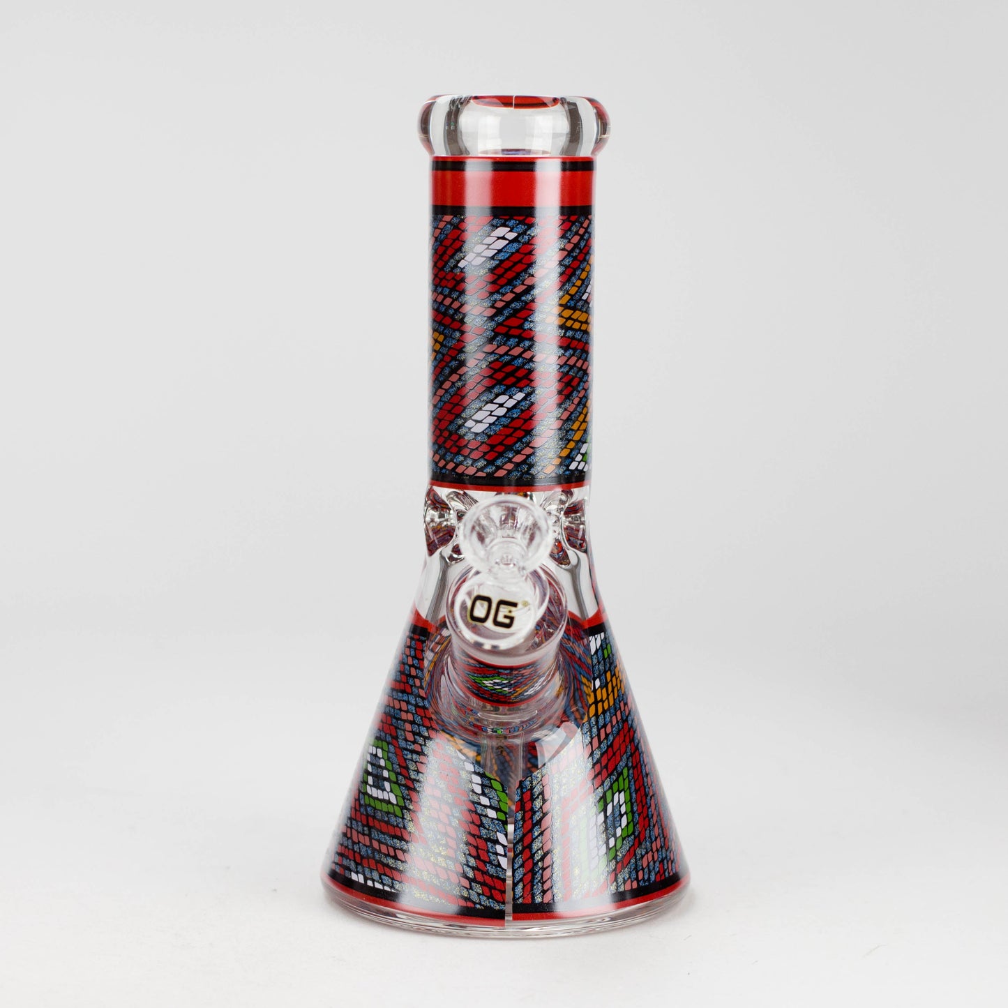 OG Original | 9″ 9 mm Mosaic Pattern Water Pipe (OG701)