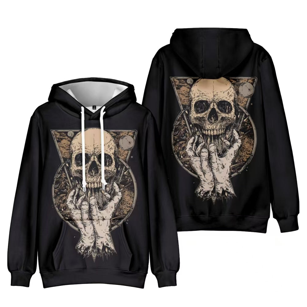 Skull Grasp Hoodie