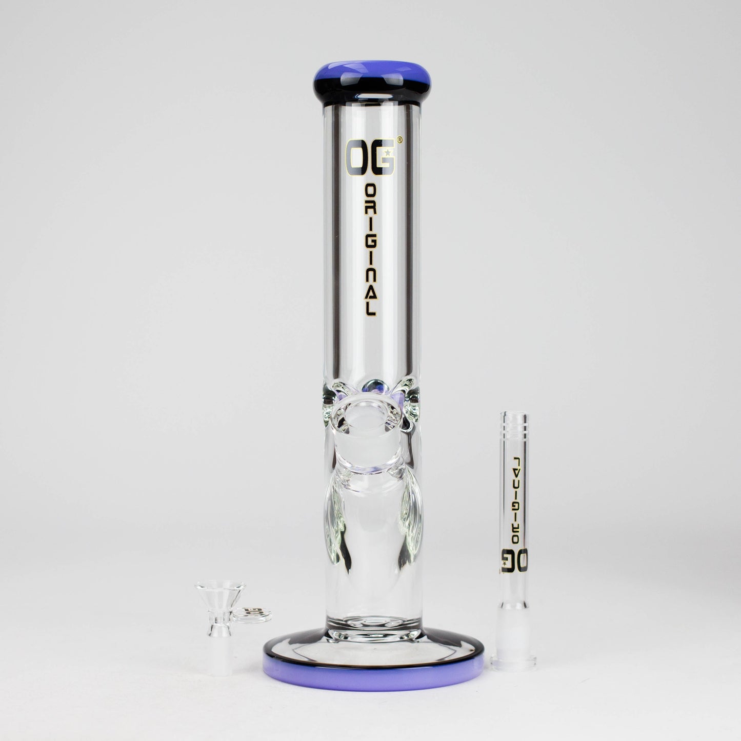 OG Original | 12" 9mm Straight Tube Bong (OG-653)