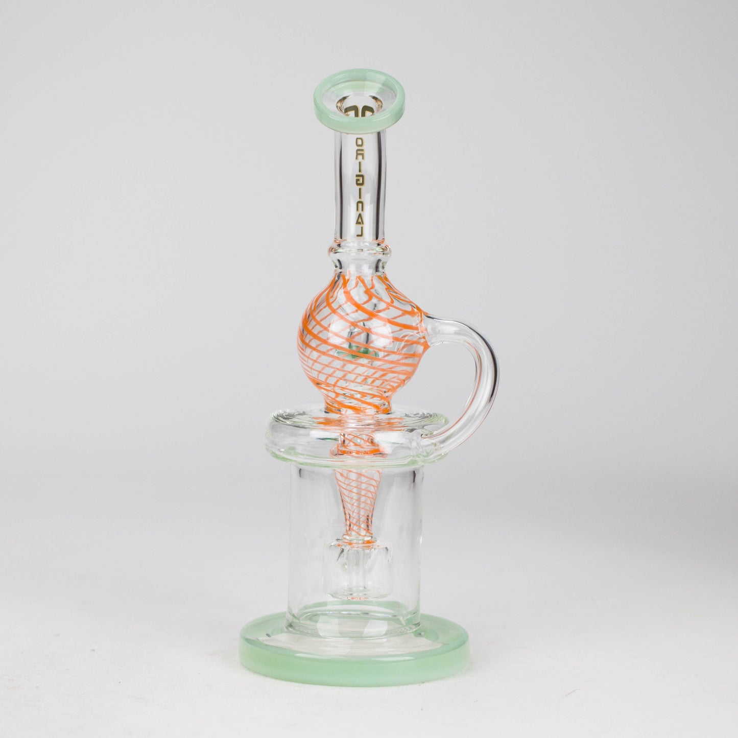 OG Original | 10" Swirly Globe Recycler Rig (OG-607)