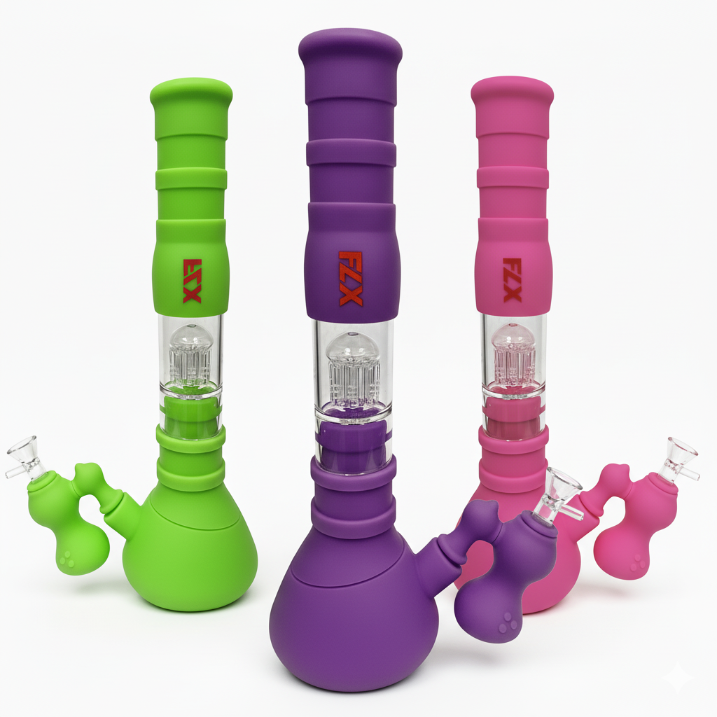 FLX | G400 – 10" Silicone Capacitor Bong
