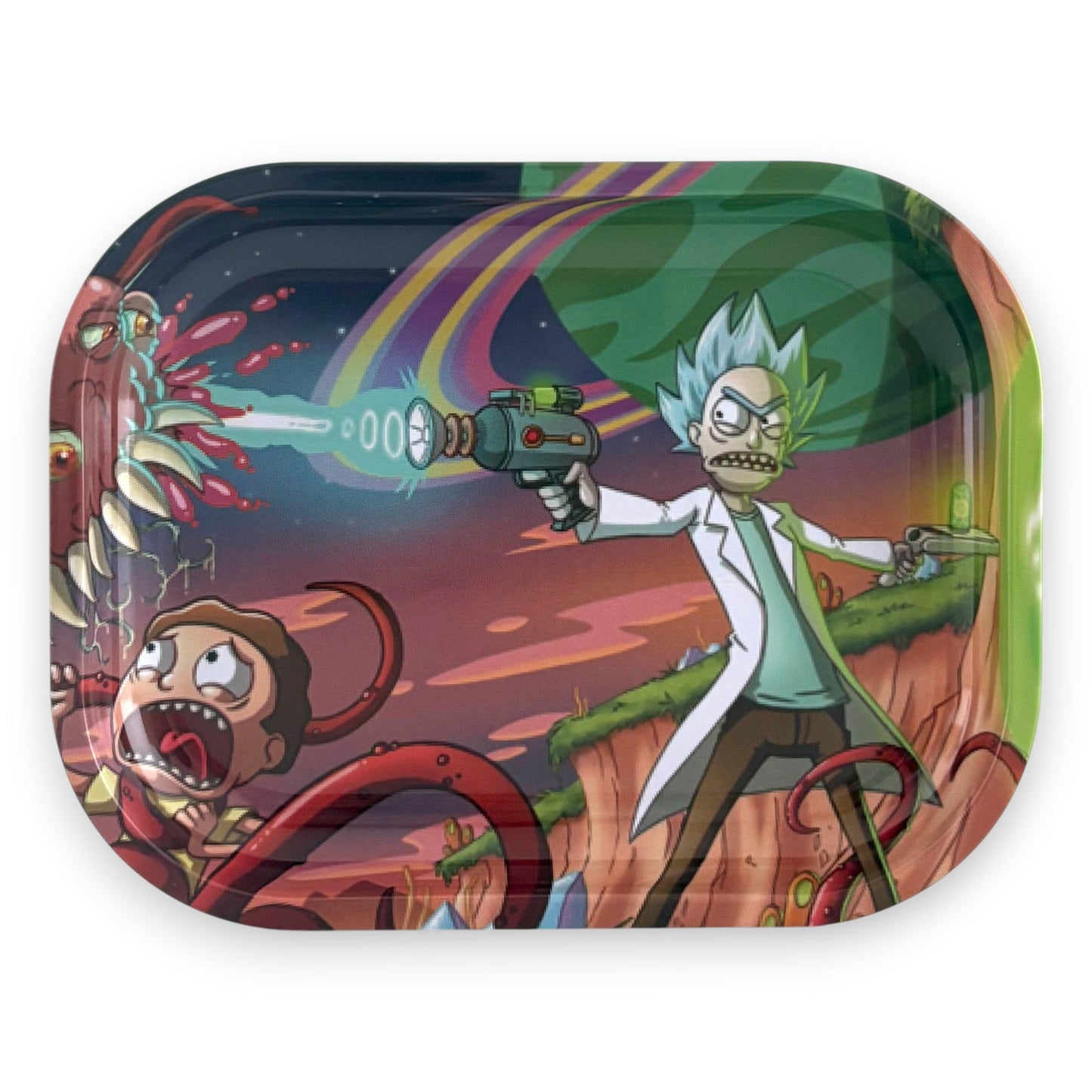 R&M Series Metal Rolling Tray - Small