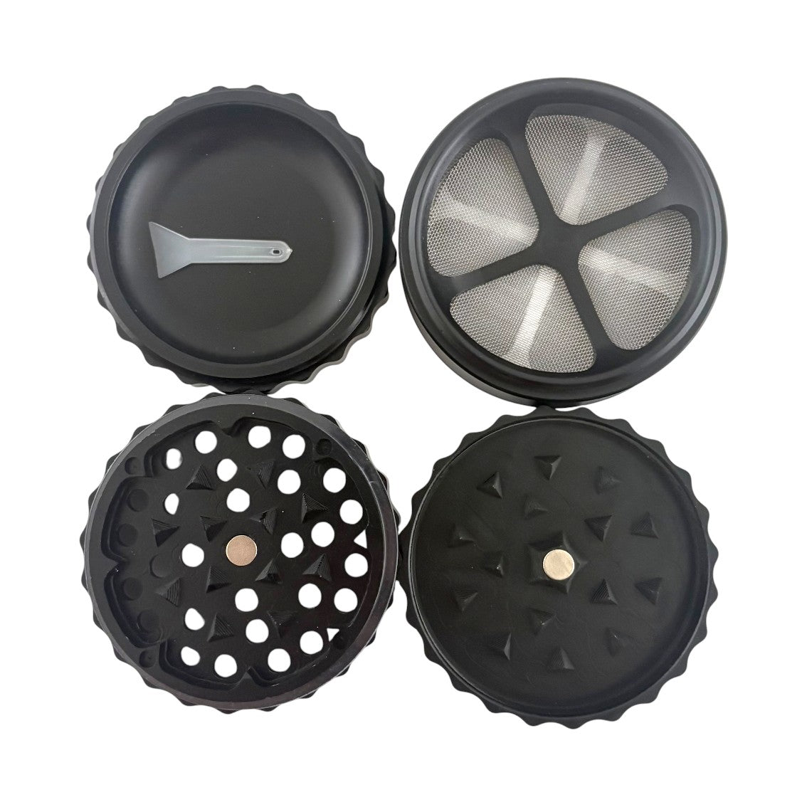 Premium 4-Piece Aluminum Herb Grinder