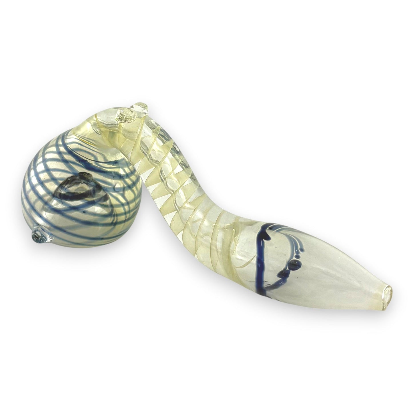 4" Spiral Sherlock Glass Pipe-2CT