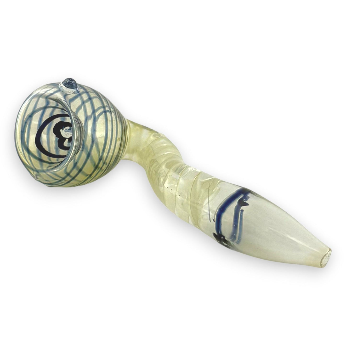 4" Spiral Sherlock Glass Pipe-2CT