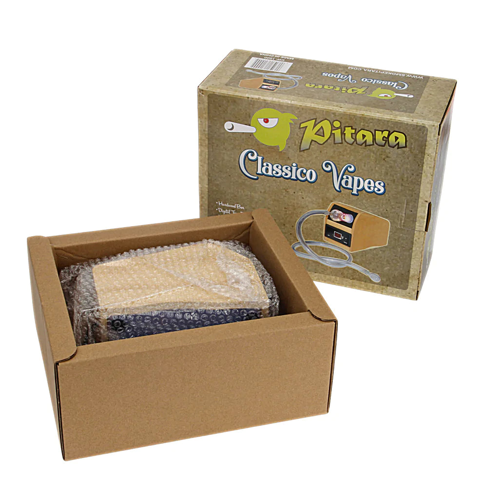 Smoke Pitara - DESKTOP CANNABIS VAPORIZER - WOODEN VAPE FINE WOOD BOX