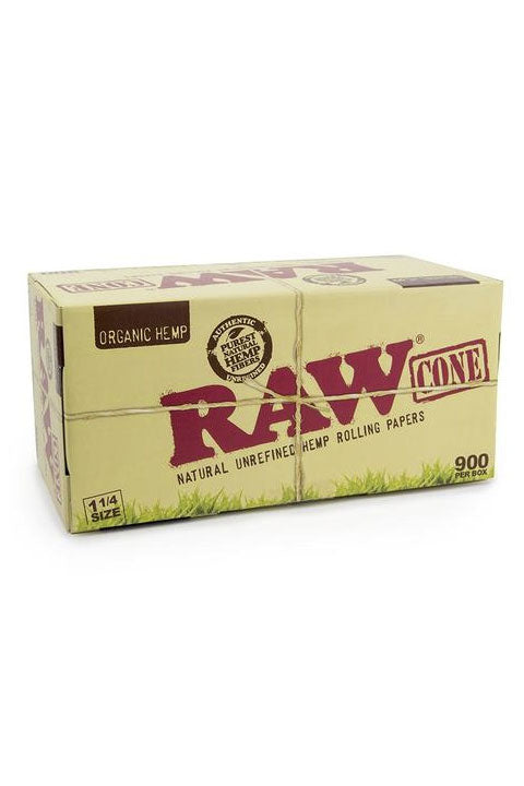 Raw Organic Pre Rolled Cones Bulk 900 1 1/4