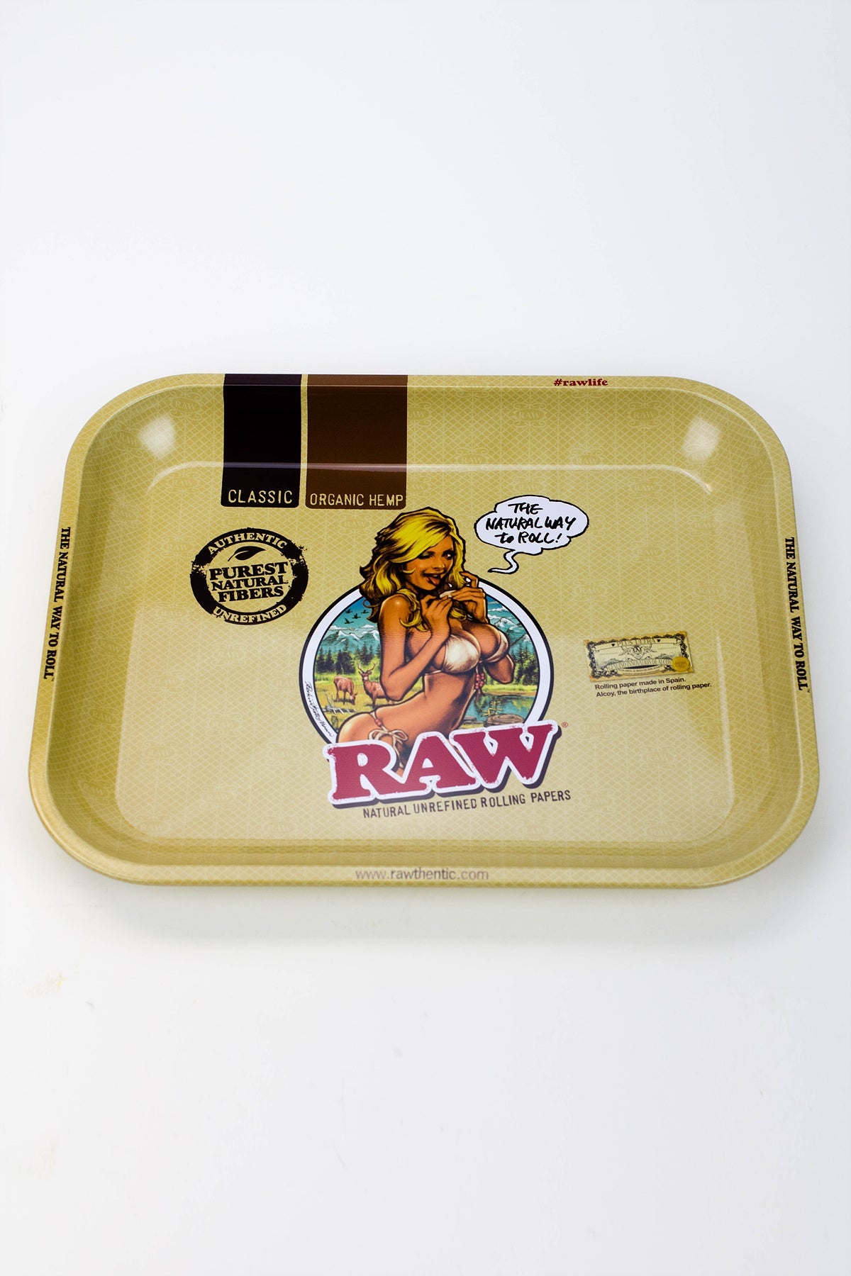 Raw Large size Rolling tray