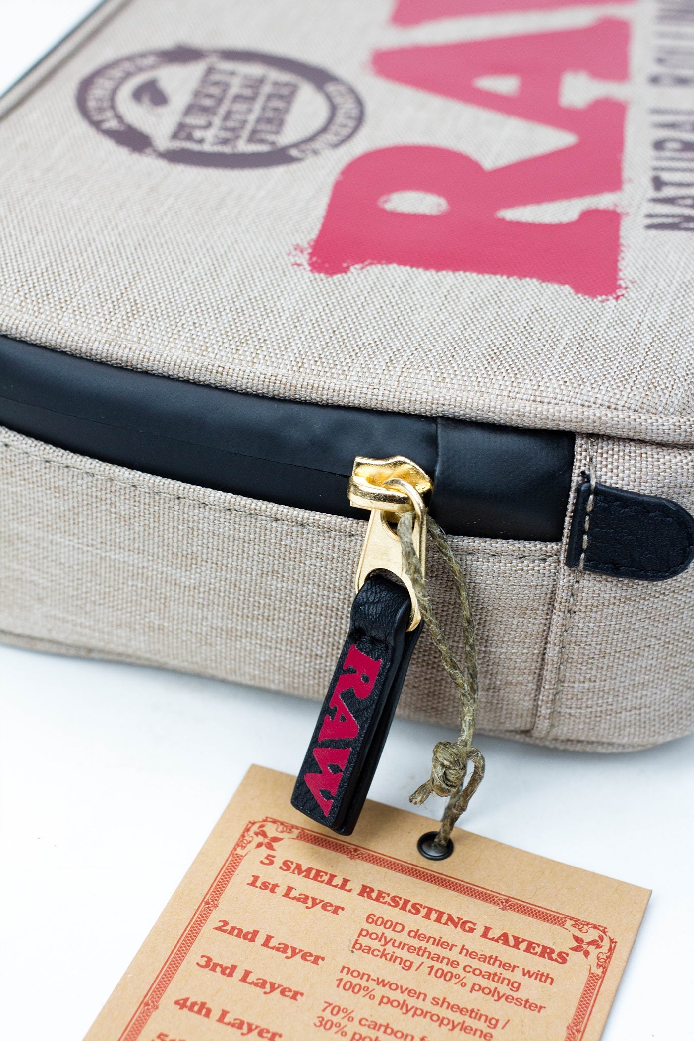 RAW SMELL PROOF BAGS – NATURAL