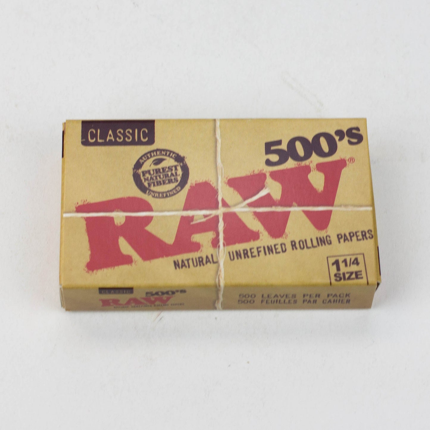 RAW 500's. Natural Unrefined
