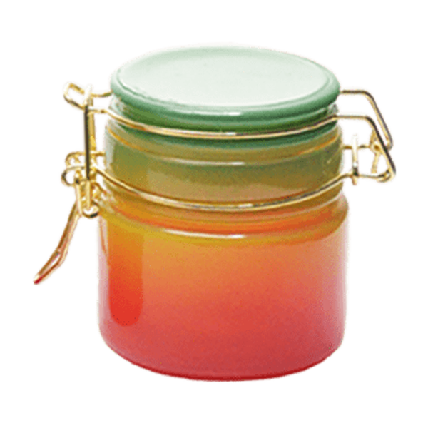 Rainbow Color Glass Storage Jar-Multiple Sizes Available [SMKZ-140]